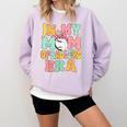 In My Mom Of Ballers Era Groovy Volleyball Baseball Mom Cute Comfort Colors Sweatshirt Crimson In My Mom Of Ballers Era Groovy Volleyball Baseball Mom Cute Comfort Colors Sweatshirt Crimson