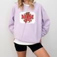 Mom Of Both Baseball Mom Mommy Premium Comfort Colors Sweatshirt Crimson Mom Of Both Baseball Mom Mommy Premium Comfort Colors Sweatshirt Crimson