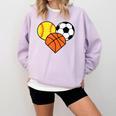Mom Sports Heart Soccer Basketball Baseball Softball Comfort Colors Sweatshirt Crimson Mom Sports Heart Soccer Basketball Baseball Softball Comfort Colors Sweatshirt Crimson