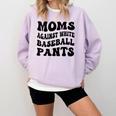 Moms Against Baseball Pants Baseball Mom Cool Comfort Colors Sweatshirt Crimson Moms Against Baseball Pants Baseball Mom Cool Comfort Colors Sweatshirt Crimson