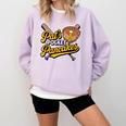 Pat's Pocket Pancakes Baseball Glove Stack Syrup Comfort Colors Sweatshirt Crimson Pat's Pocket Pancakes Baseball Glove Stack Syrup Comfort Colors Sweatshirt Crimson