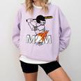 Proud Baseball MOM Sports & Softball Nostalgia Comfort Colors Sweatshirt Crimson Proud Baseball MOM Sports & Softball Nostalgia Comfort Colors Sweatshirt Crimson