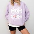 Proud Mom Of a 2024 Senior Baseball Mom 2024 Graduate Comfort Colors Sweatshirt Crimson Proud Mom Of a 2024 Senior Baseball Mom 2024 Graduate Comfort Colors Sweatshirt Crimson