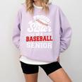 Proud Sister Of A Baseball Senior Class Of 2026 Graduation Comfort Colors Sweatshirt Crimson Proud Sister Of A Baseball Senior Class Of 2026 Graduation Comfort Colors Sweatshirt Crimson