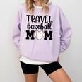 Proud Sports Mom Travel Baseball Mom For Game Day Comfort Colors Sweatshirt Crimson Proud Sports Mom Travel Baseball Mom For Game Day Comfort Colors Sweatshirt Crimson