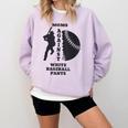 Retro Moms Against Baseball Pants Baseball Mom Comfort Colors Sweatshirt Crimson
