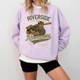 Riverside Ravagers Retro Minor League Baseball Comfort Colors Sweatshirt Crimson Riverside Ravagers Retro Minor League Baseball Comfort Colors Sweatshirt Crimson