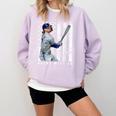 Show Your Pride Bobby WITT Jr Kansas City Baseball MLBPA Comfort Colors Sweatshirt Crimson