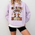 Six Seven 67 Happy Pi Day 314 Football Basketball Baseball Comfort Colors Sweatshirt Crimson