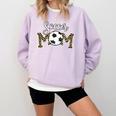 Soccer Mom Dance Mom Baseball Mom Mother Day Comfort Colors Sweatshirt Crimson