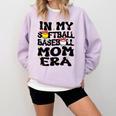In My Softball Baseball Mom Era Retro Groovy Mom Of Both Comfort Colors Sweatshirt Crimson In My Softball Baseball Mom Era Retro Groovy Mom Of Both Comfort Colors Sweatshirt Crimson