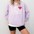 My Son Has Baseball Sports Player Baseball Mom Women Comfort Colors Sweatshirt Crimson