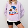 Sonic The Hedgehog Sonic Baseball Est 1991 Comfort Colors Sweatshirt Crimson Sonic The Hedgehog Sonic Baseball Est 1991 Comfort Colors Sweatshirt Crimson