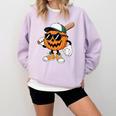 Spooky Jack O Lantern Baseball Halloween Costumes Boys Comfort Colors Sweatshirt Crimson Spooky Jack O Lantern Baseball Halloween Costumes Boys Comfort Colors Sweatshirt Crimson