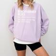 Sport Definition Baseball Soccer Benchwarmer Blues Comfort Colors Sweatshirt Crimson