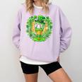 St Patrick Day Baseball Drip Ice Cream Baseball Home Plate Comfort Colors Sweatshirt Crimson St Patrick Day Baseball Drip Ice Cream Baseball Home Plate Comfort Colors Sweatshirt Crimson