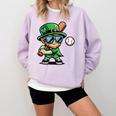 St Patricks Day Leprechaun Baseball Saint Paddys Boys Men Comfort Colors Sweatshirt Crimson St Patricks Day Leprechaun Baseball Saint Paddys Boys Men Comfort Colors Sweatshirt Crimson