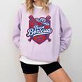 Team Boricua Puerto Rico Baseball Coqui Frog Pava Hat Fan Comfort Colors Sweatshirt Crimson Team Boricua Puerto Rico Baseball Coqui Frog Pava Hat Fan Comfort Colors Sweatshirt Crimson