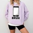 Texted First Bruh Seen Message Valentine's Day Humor Raglan Baseball Tee Comfort Colors Sweatshirt Crimson Texted First Bruh Seen Message Valentine's Day Humor Raglan Baseball Tee Comfort Colors Sweatshirt Crimson