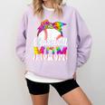 Tie Dye Baseball Mom Baseball Mama Sport Mother's Day Comfort Colors Sweatshirt Crimson