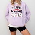 Travel Baseball Mom Sports Mom Baseball Mama Comfort Colors Sweatshirt Crimson Travel Baseball Mom Sports Mom Baseball Mama Comfort Colors Sweatshirt Crimson