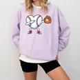 Valentines Day Baseball Ball Heart Dab Boys Kids Men Comfort Colors Sweatshirt Crimson Valentines Day Baseball Ball Heart Dab Boys Kids Men Comfort Colors Sweatshirt Crimson