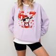Valentines Day Six Seven Baseball 6 7 Meme Dab Heart Boys Comfort Colors Sweatshirt Crimson Valentines Day Six Seven Baseball 6 7 Meme Dab Heart Boys Comfort Colors Sweatshirt Crimson