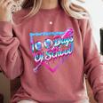 100 Days Of School Baseball 100th Day Ice Cream Boys Kids Comfort Colors Sweatshirt Orchid 100 Days Of School Baseball 100th Day Ice Cream Boys Kids Comfort Colors Sweatshirt Orchid