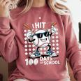 100 Days Of School Baseball Bat 100th Day Of School Comfort Colors Sweatshirt Orchid 100 Days Of School Baseball Bat 100th Day Of School Comfort Colors Sweatshirt Orchid