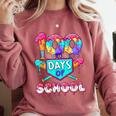 100 Days Of School Baseball Boys Kids Comfort Colors Sweatshirt Orchid 100 Days Of School Baseball Boys Kids Comfort Colors Sweatshirt Orchid