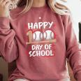 100 Days Of School Baseball Theme Kids Teens Boys 100th Day Comfort Colors Sweatshirt Orchid 100 Days Of School Baseball Theme Kids Teens Boys 100th Day Comfort Colors Sweatshirt Orchid