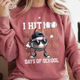 100 Days Of School Boys Kids 100th Day Balls Baseball Kids Comfort Colors Sweatshirt Orchid 100 Days Of School Boys Kids 100th Day Balls Baseball Kids Comfort Colors Sweatshirt Orchid