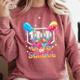100 Days Of School Ice Cream Baseball Player For Kids Boys Comfort Colors Sweatshirt Orchid 100 Days Of School Ice Cream Baseball Player For Kids Boys Comfort Colors Sweatshirt Orchid