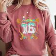 16th Birthday Baseball Drip Number 16 Year Old Birthday Boy Comfort Colors Sweatshirt Orchid 16th Birthday Baseball Drip Number 16 Year Old Birthday Boy Comfort Colors Sweatshirt Orchid