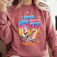 I Was 6 Now I'm 7 Baseball Birthday Boy For Teens Kids Comfort Colors Sweatshirt Orchid I Was 6 Now I'm 7 Baseball Birthday Boy For Teens Kids Comfort Colors Sweatshirt Orchid