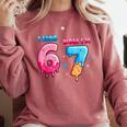I Was 6 Now I'm 7 Birthday Baseball Drip For Boys Kid Comfort Colors Sweatshirt Orchid I Was 6 Now I'm 7 Birthday Baseball Drip For Boys Kid Comfort Colors Sweatshirt Orchid
