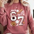 6 Year Old Birthday 67 Trend Baseball Now I’m 6 Next Year 7 Comfort Colors Sweatshirt Orchid 6 Year Old Birthday 67 Trend Baseball Now I’m 6 Next Year 7 Comfort Colors Sweatshirt Orchid
