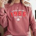 60 Year Old 1966 Classic Baseball 60th Birthday Comfort Colors Sweatshirt Orchid 60 Year Old 1966 Classic Baseball 60th Birthday Comfort Colors Sweatshirt Orchid