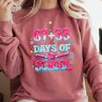 67 33 Days Of School Baseball Drip 100th Day Of School Boys Comfort Colors Sweatshirt Orchid 67 33 Days Of School Baseball Drip 100th Day Of School Boys Comfort Colors Sweatshirt Orchid