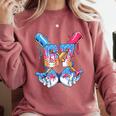 67 Baseball Drip Birthday Boy For Men Boys Kids Youth Comfort Colors Sweatshirt Orchid