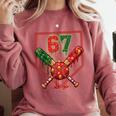 67 Baseball Drip Christmas Meme Six Seven Gen Alpha Slang Comfort Colors Sweatshirt Orchid 67 Baseball Drip Christmas Meme Six Seven Gen Alpha Slang Comfort Colors Sweatshirt Orchid