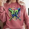 67 Baseball Drip Effect Urban Tee Style 6-7 Meme Graphic Comfort Colors Sweatshirt Orchid 67 Baseball Drip Effect Urban Tee Style 6-7 Meme Graphic Comfort Colors Sweatshirt Orchid
