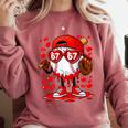 67 Baseball Drip Valentine's Day Comfort Colors Sweatshirt Orchid 67 Baseball Drip Valentine's Day Comfort Colors Sweatshirt Orchid