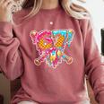 67 Baseball Ice Cream Drip Number Comfort Colors Sweatshirt Orchid 67 Baseball Ice Cream Drip Number Comfort Colors Sweatshirt Orchid