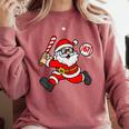 67 Baseball Santa Six Seven Meme Christmas Sport Men Boy Kid Comfort Colors Sweatshirt Orchid