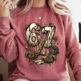 67 Baseball Six Seven Baseball 6 7 Kids Boys Girls Comfort Colors Sweatshirt Orchid