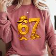 67 Brain Rot Meme Baseball Ice Cream Drip For Kids & Teens Comfort Colors Sweatshirt Orchid 67 Brain Rot Meme Baseball Ice Cream Drip For Kids & Teens Comfort Colors Sweatshirt Orchid