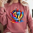 67 Drip Baseball Life Style 101 Apparel Youth Drip Kids Meme Comfort Colors Sweatshirt Orchid 67 Drip Baseball Life Style 101 Apparel Youth Drip Kids Meme Comfort Colors Sweatshirt Orchid