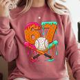 67 Ice Cream Drip Baseball Number 67 Player 67th Birthday Comfort Colors Sweatshirt Orchid 67 Ice Cream Drip Baseball Number 67 Player 67th Birthday Comfort Colors Sweatshirt Orchid
