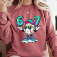 67 Meme Six Seven 6 7 Meme Baseball Drip Comfort Colors Sweatshirt Orchid 67 Meme Six Seven 6 7 Meme Baseball Drip Comfort Colors Sweatshirt Orchid